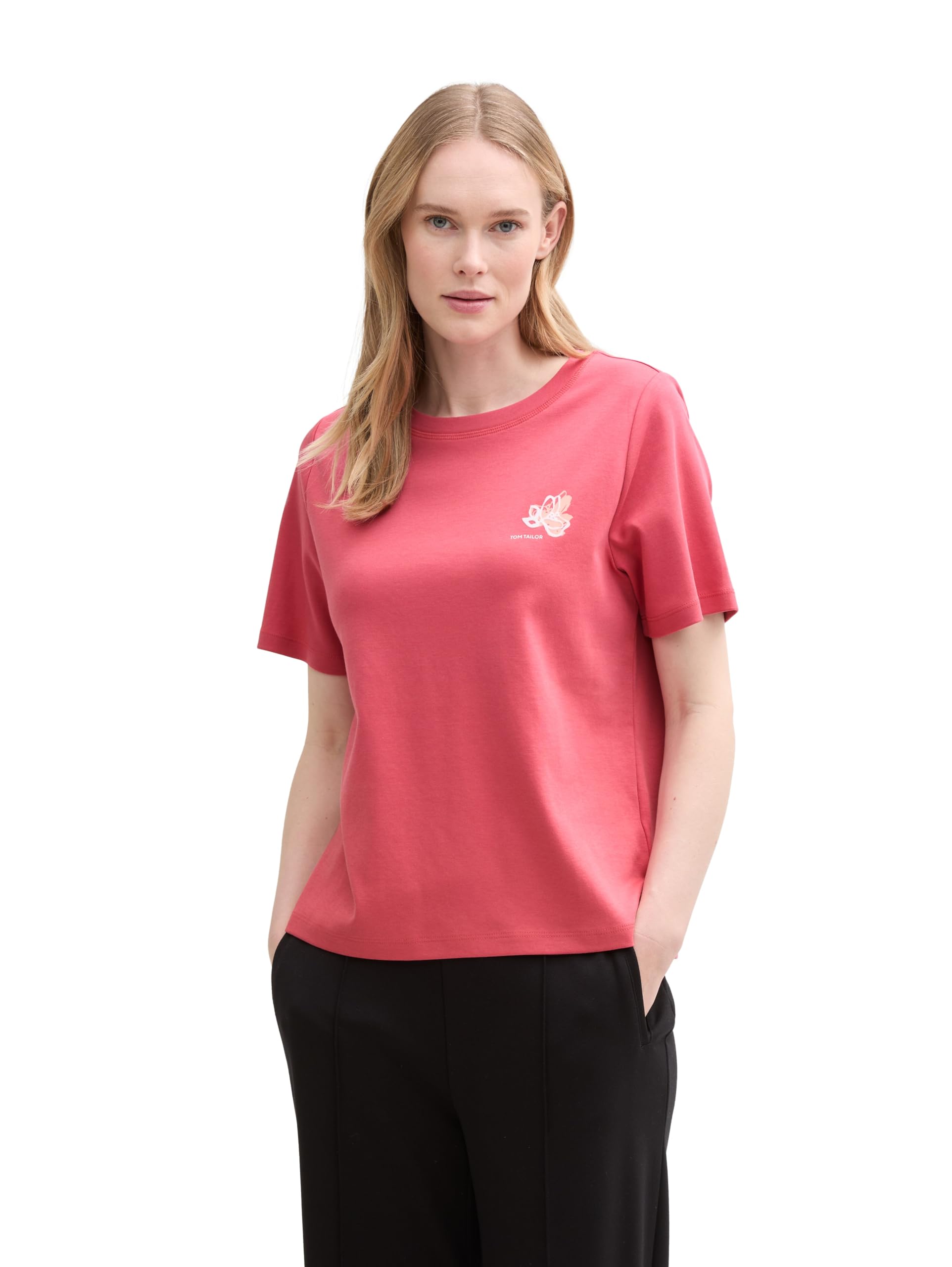 Tom Tailor Damen 1045964 T-Shirt (1er Pack)