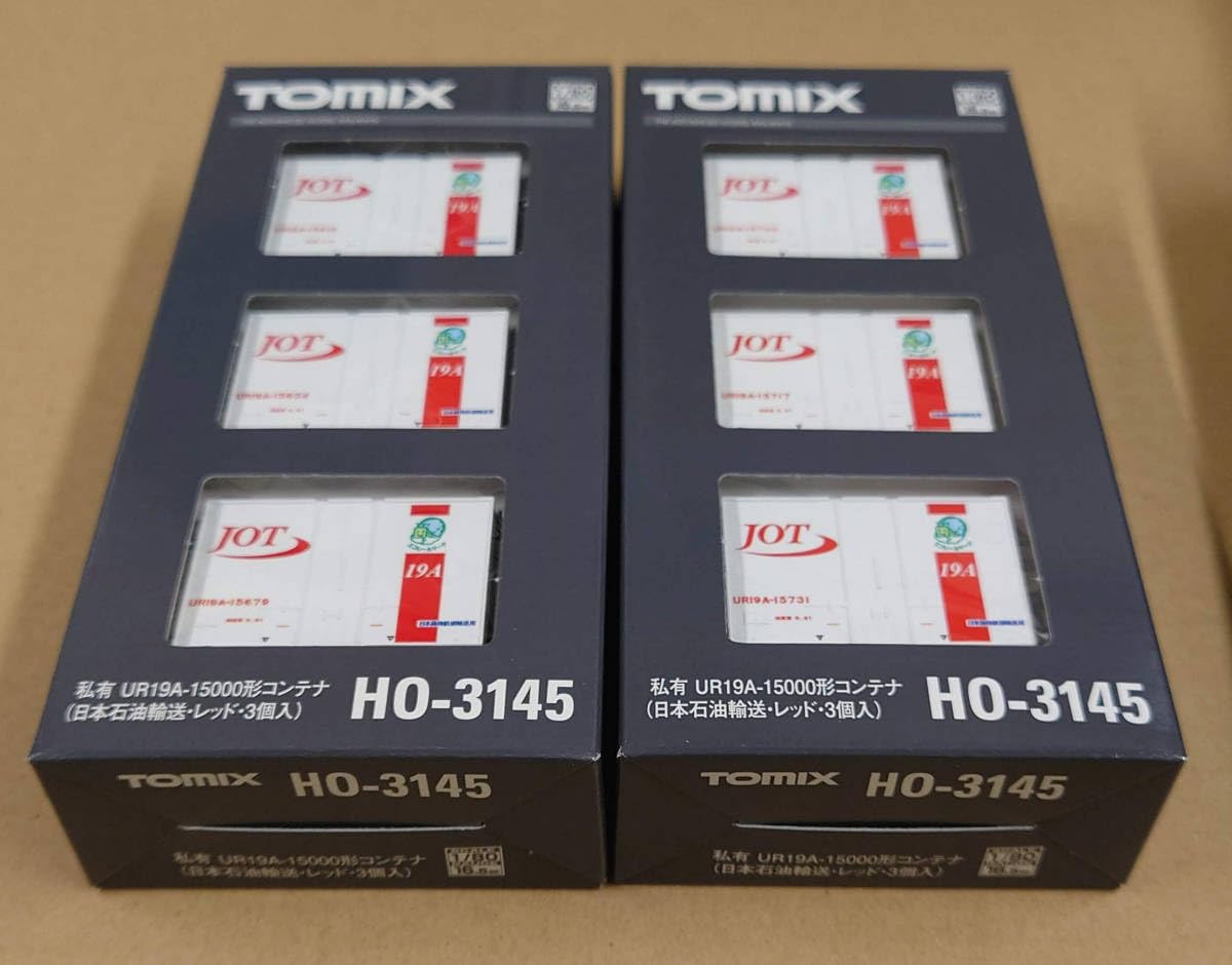 TOMIX HO-3145 UR19A-15000形(日石輸送レッド)を2セット Amazon | トミーテック(TOMYTEC) TOMIX HOゲージ 私有 UR19A