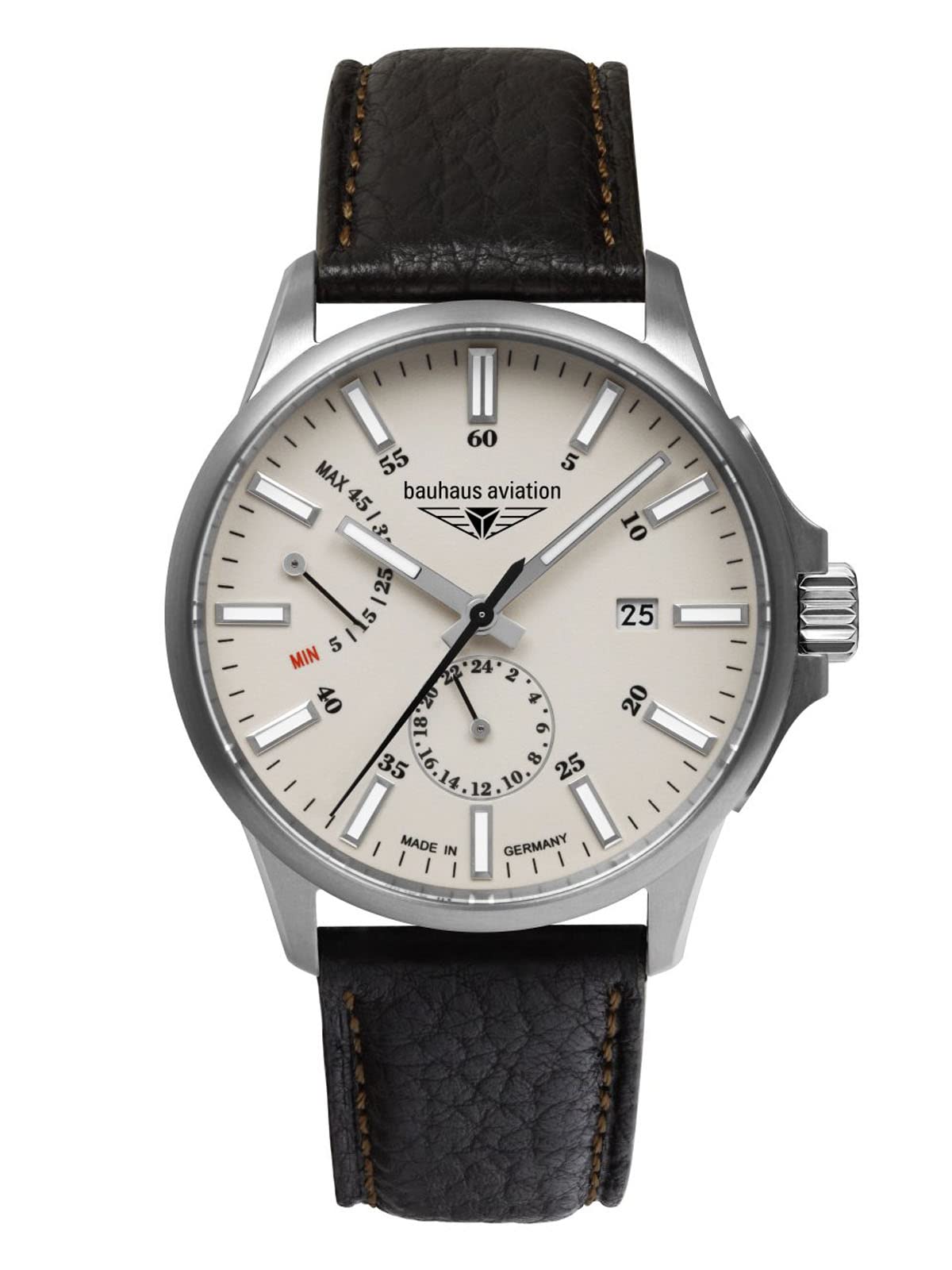 Bauhaus Aviation Titanium, Automatik, 28605