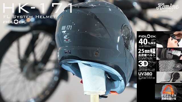 Amazon | コミネ(KOMINE) バイク用 FL システムヘルメット マット