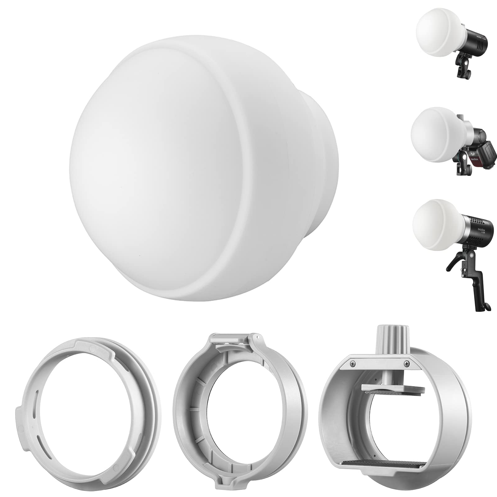 GODOX ML-CD15 Diffusion Dome for Dainty ML30 and ML30Bi LED Lights