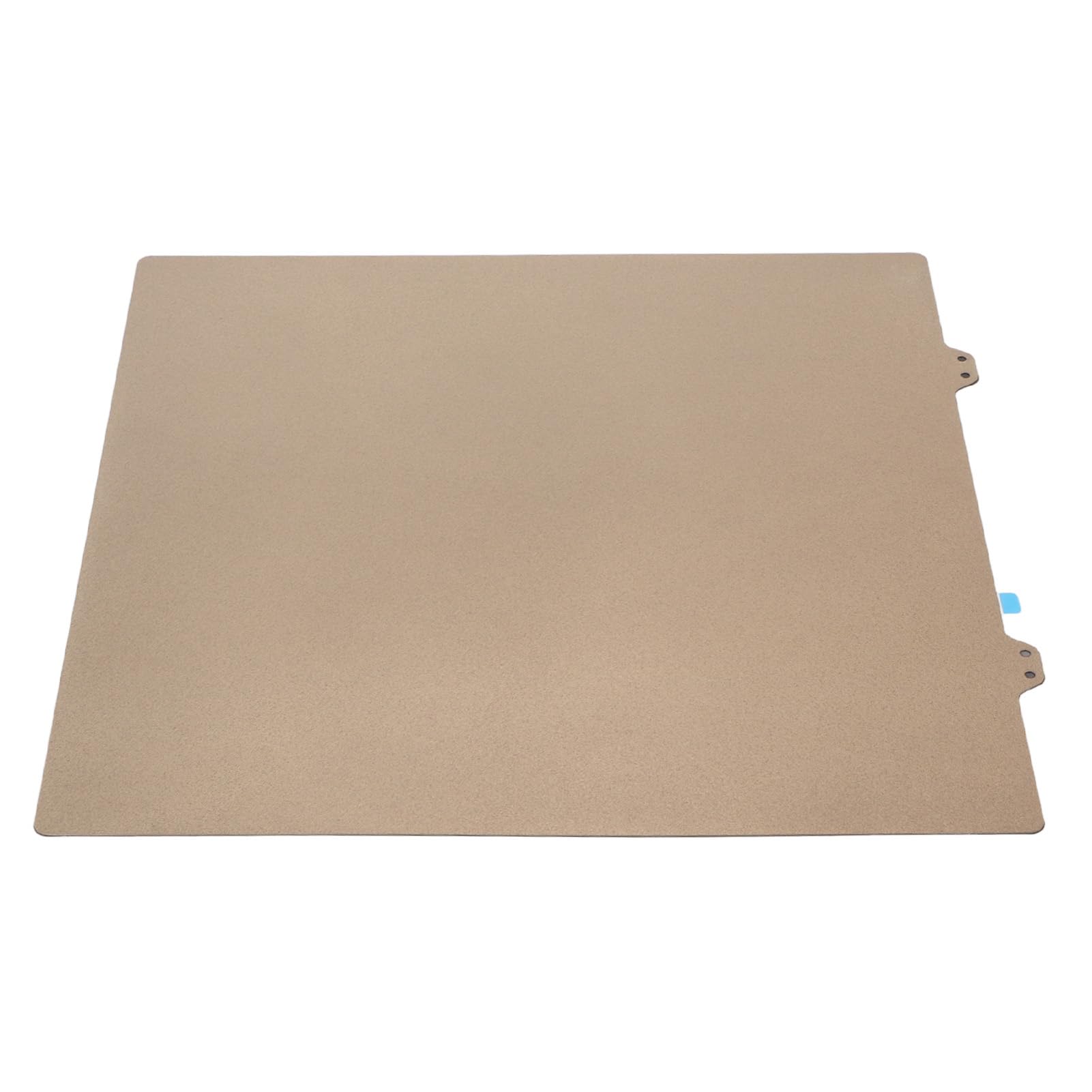 Tosuny Piastra in Acciaio PEI Testurizzata con Pellicola PEY per Stampante 3D 2.4, Piastra di Costruzione Flessibile per Tridente, Stampa PLA PETG ABS TPU, Fronte-retro, 11,8 X 11,8 Pollici (