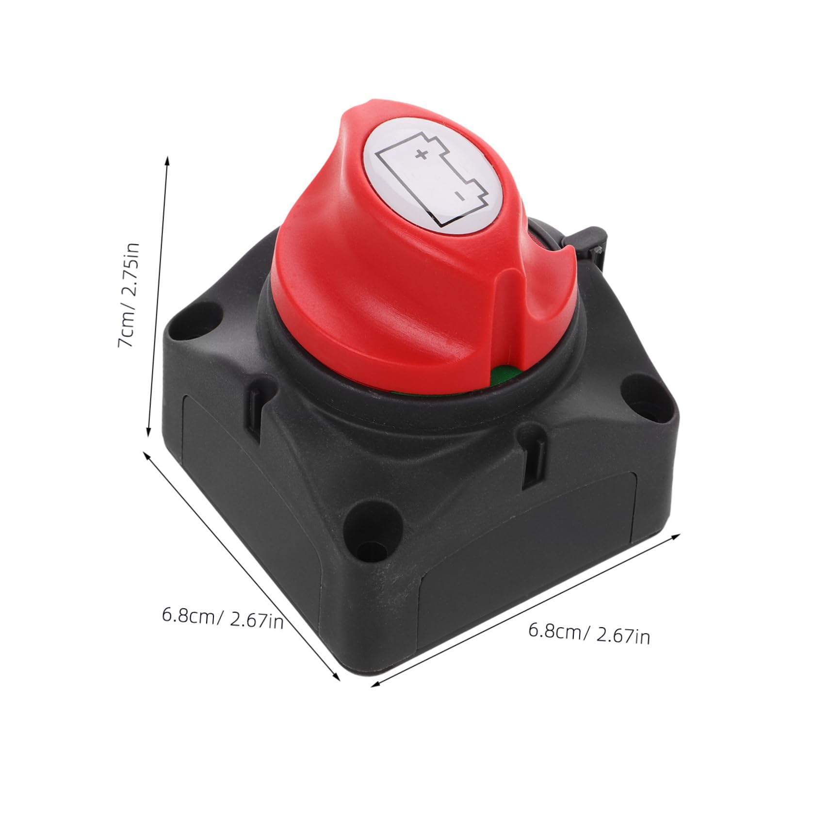 GLEAVI Car Battery Power Cut Marine Isolation Switch for ATV Boat Vehicle Dependable Performance