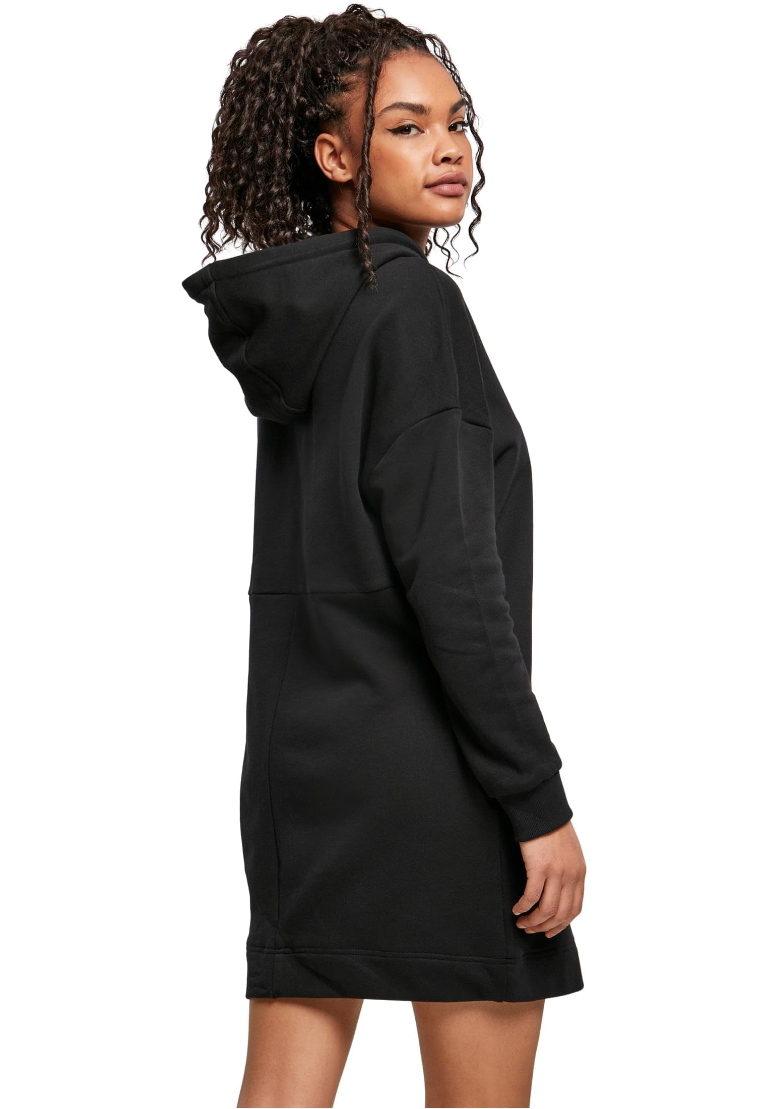 Urban Classics Damen Ladies Organic Oversized Terry Hoody Dress