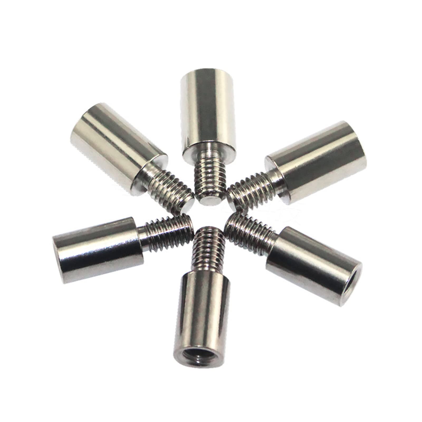 Extensor de eje de palanca de mando de arcade cromado, accesorios de juego, extensión de controlador de juego, Rodone para SANWA/Joystick de precisión