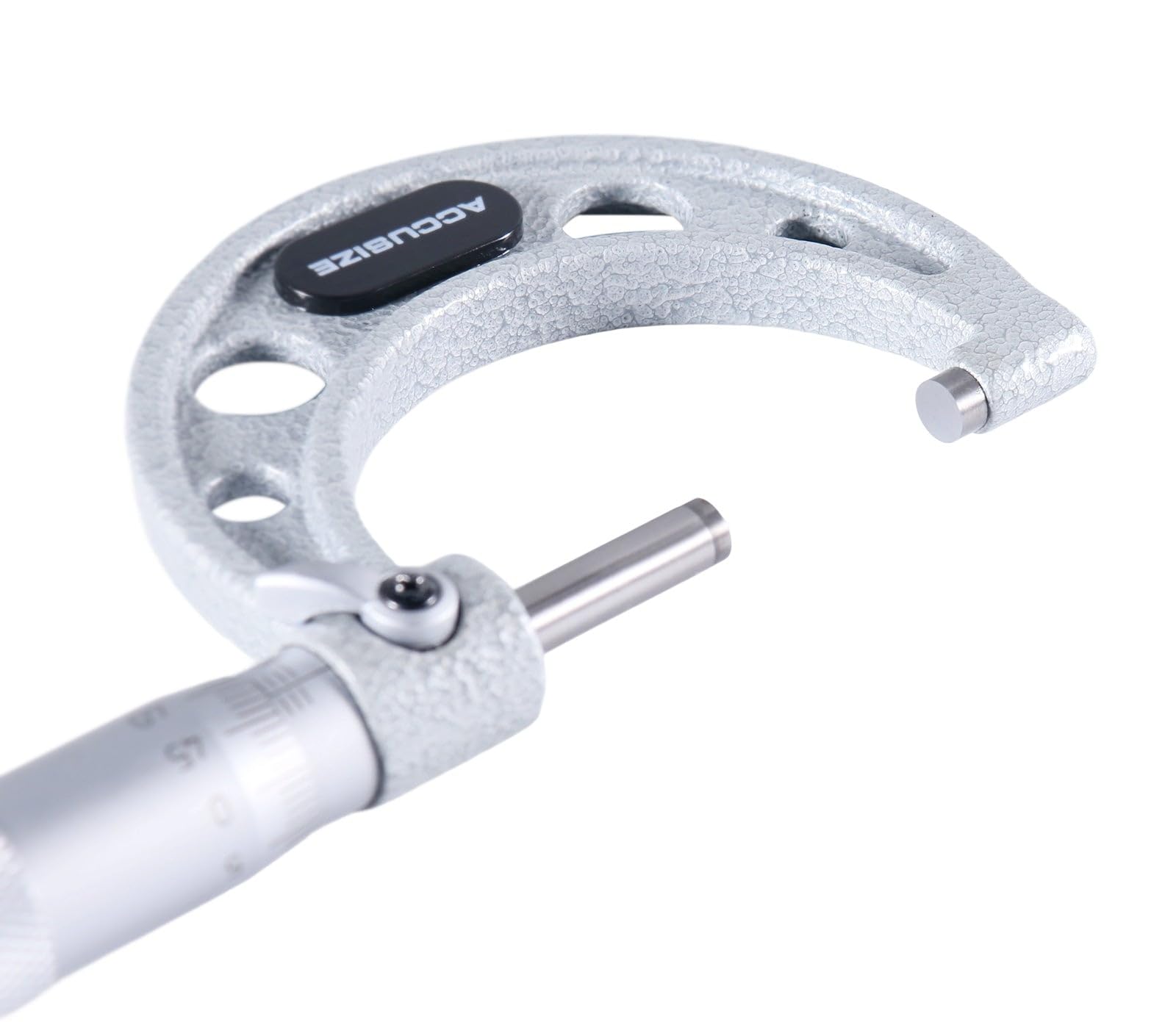 Accusize Industrial Tools Micrometro per esterni ad altissima precisione, 25-50 mm x 0,01 mm, EG00-0050