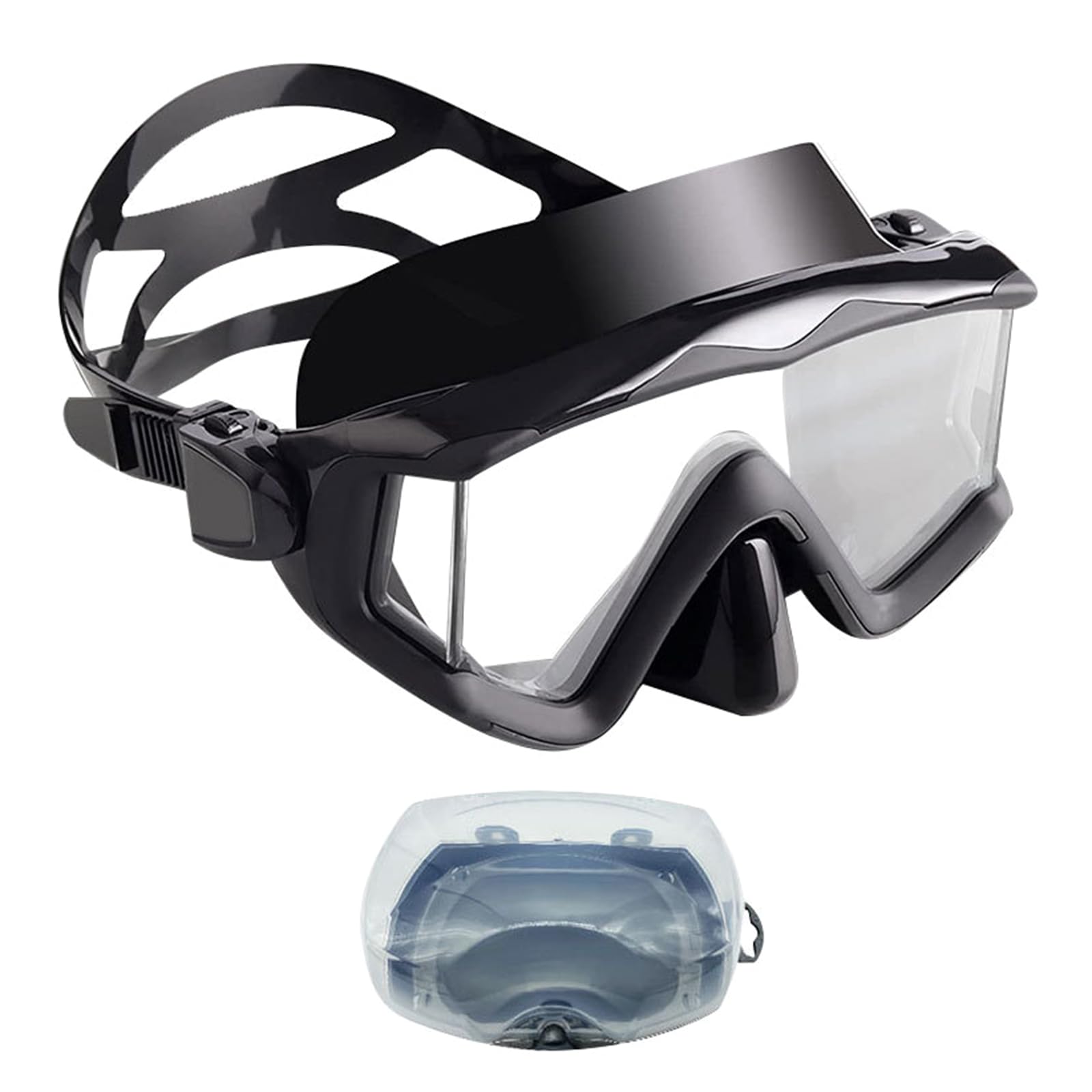 Gafas de buceo antifugas con vistas amplias para esnórquel, gafas de buceo, gafas de natación y pesca submarina