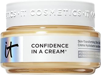 Confidence in a Cream - Face Moisturizer, Hydrating & Anti Aging, Visibly Reduces Fine Lines & Wrinkles, 48H Hydration, Repairs Skin Barrier, Squalane, Ceramides, For All Skin Types