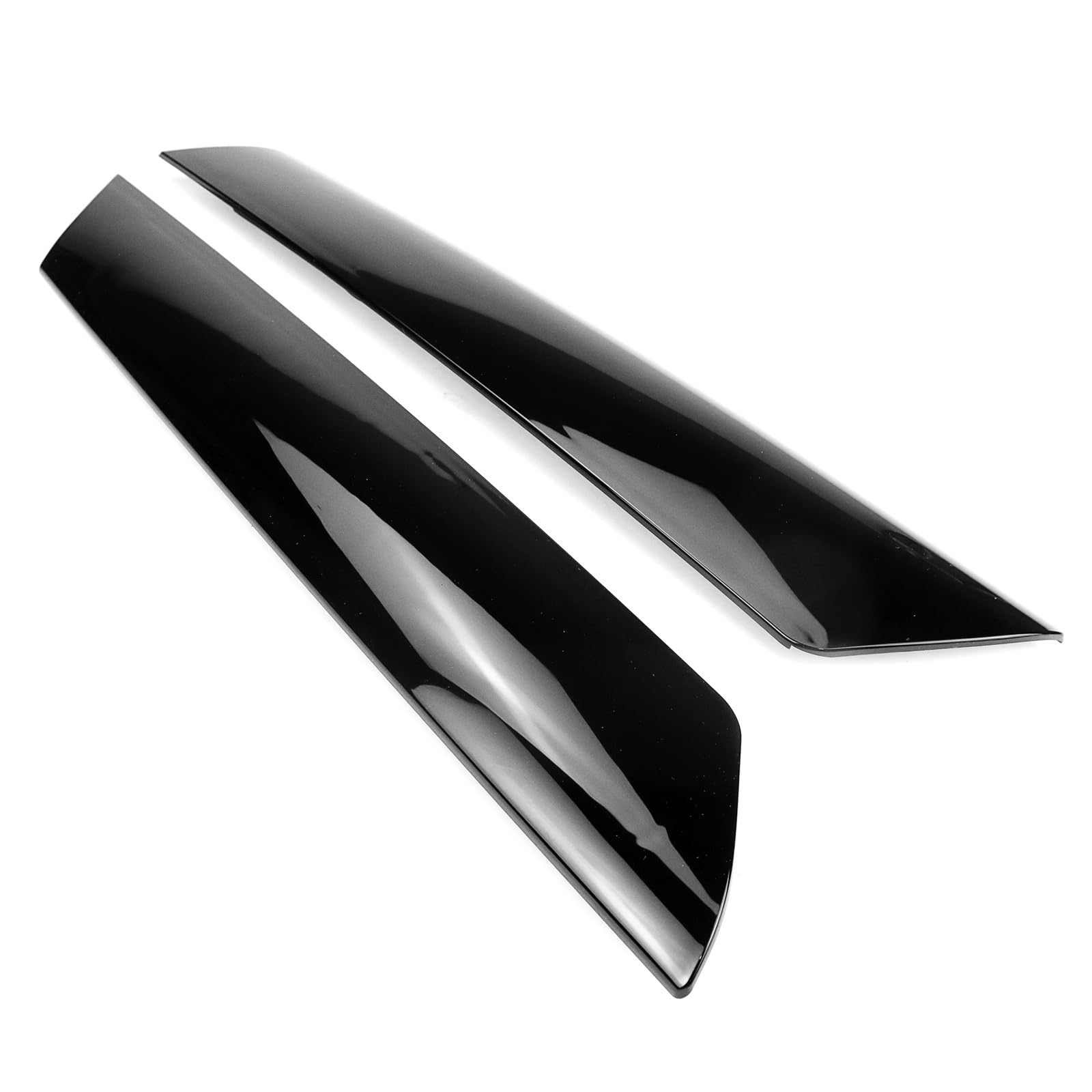 Moulure de protection pour pare-brise compatible avec Mini Cooper R50 R52 R53 | Lot de 2 panneaux de garniture pour fenêtre extérieure gauche et côté passager droit 51137128157