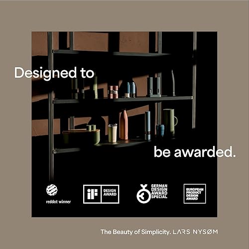 Miniatura 7 de LARS NYSØM Juego de cuchillos de queso NEDSKÆRING 2 uds. I Juego de cuchillos de queso de acero inoxidable I Caja de regalo premium I Perfecto como