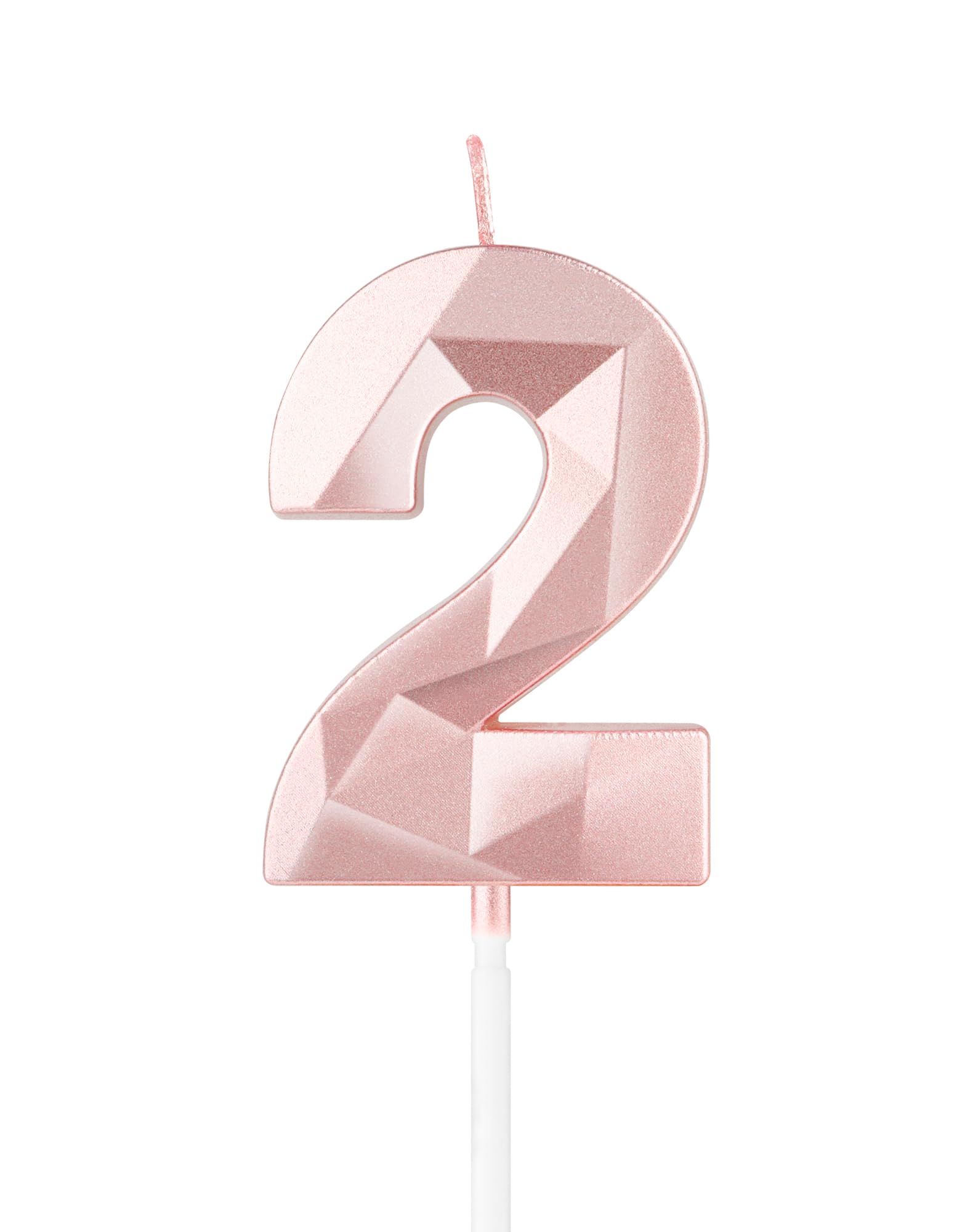 Royal Blue 13th Birthday Candles, 3D Number 13 Candle for Cake, Boy Girl 13th Birthday Decorations,Sapphire Candle Topper Blue Cake Decorations for Birthday Party Wedding Anniversary Supplies — view 321