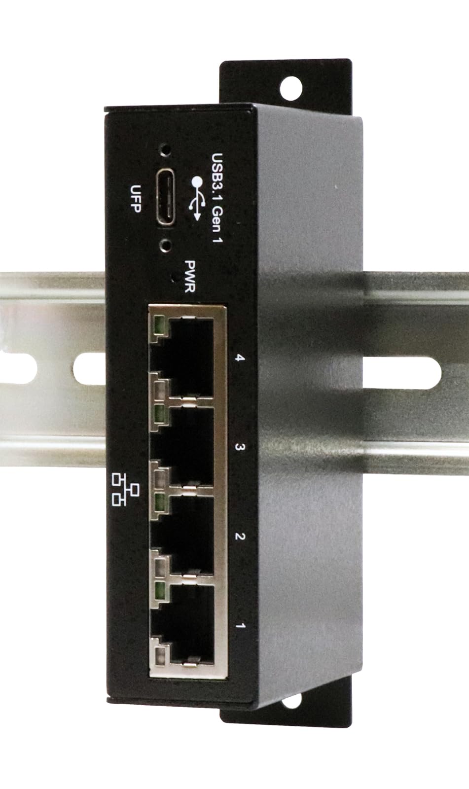 EX-1330M Hub Hub USB 3 0 3 1 Gen 1 Type-B 1000 Mbit s Black Hubs Hub USB