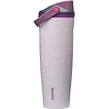 Owala FreeSip Sway Insulated Stainless Steel Water Bottle with Two-Way Spout, Built-In Straw and Bucket Handle, Made for Travel, School, and Sports, 40oz, BPA Free, Leak Proof, Dreamy Field