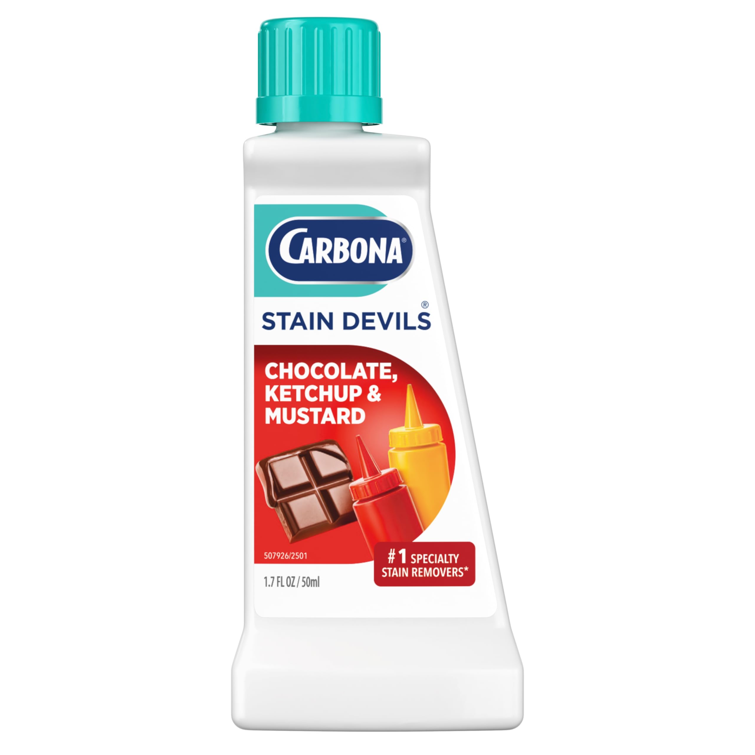 Carbona Stain Devils #2 Stain Remover, Ketchup, Mustard & Chocolate, 1.7-oz.