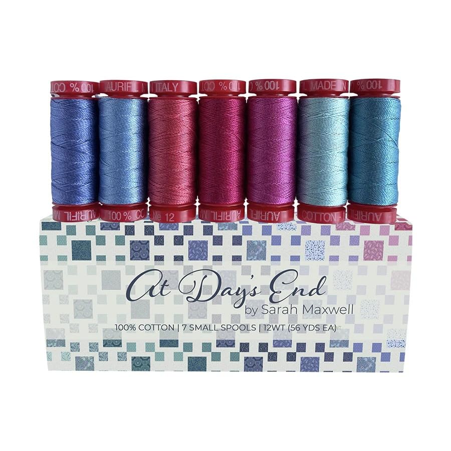 Fil 100% coton 12W Aurifil au quotidien pour customiser vos travaux manuels