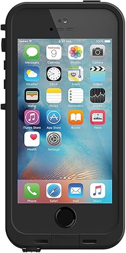 Miniatura 2 de LifeProof FR SERIES Funda impermeable para iPhone SE (1.a generación - 2016) y iPhone 5 5s - Embalaje minorista - NEGRO