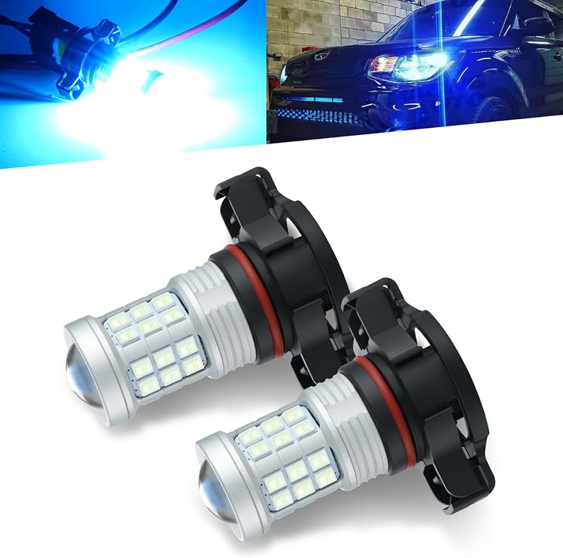 Lâmpadas LED para farol de neblina KISLED 2504 PSX24W 12276 Ice Blue – Par