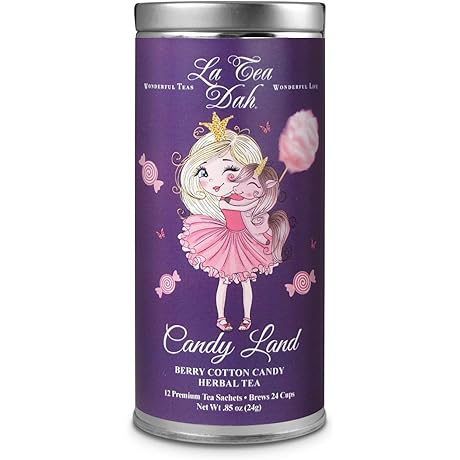 La Tea Dah Berry Cotton Candy Childrens Tea: Enchanting Blend of Sweet & Serene
