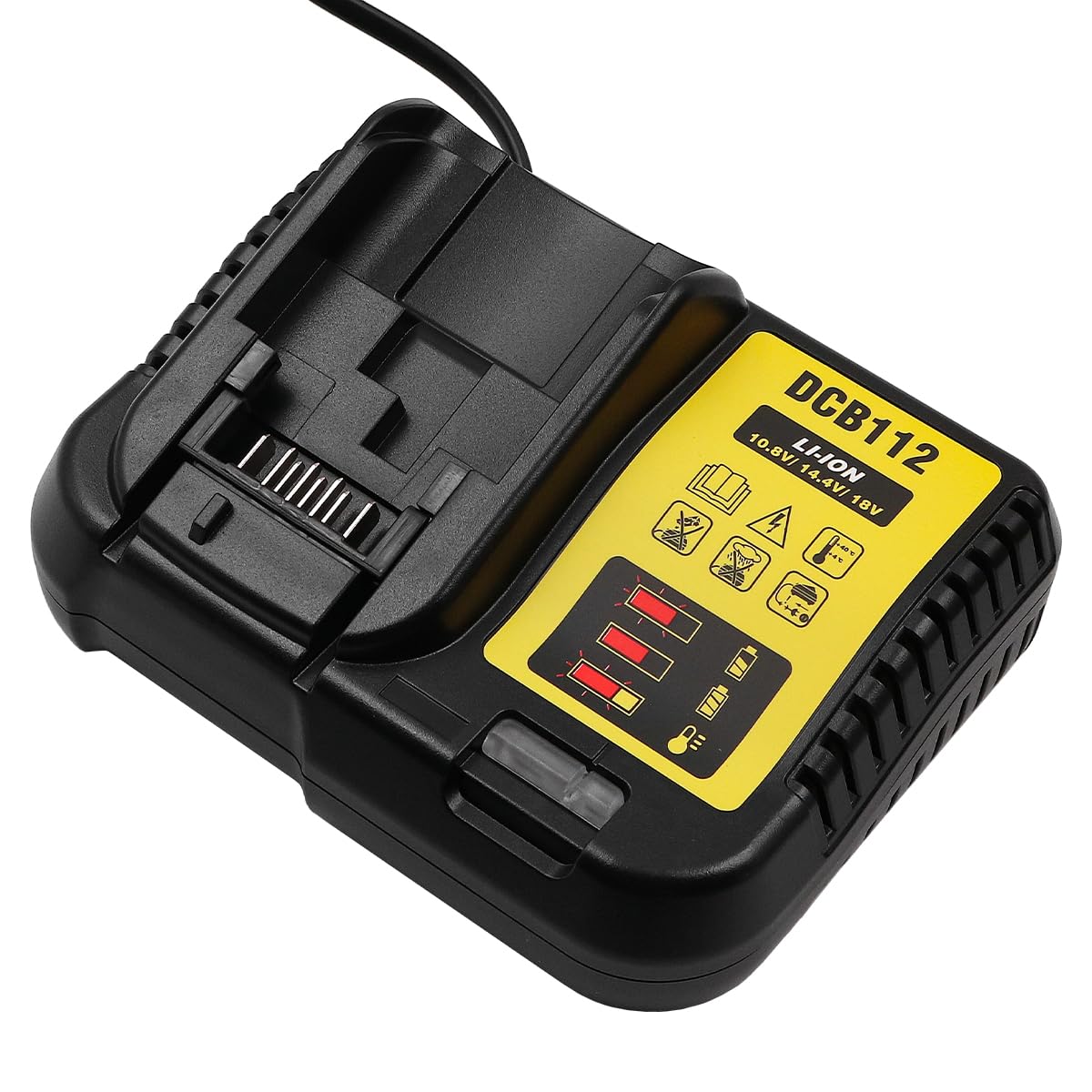 Namvo DCB112 Cargador de batería de repuesto para cargador de batería compatible con batería de litio 10,8-20 V Max XR