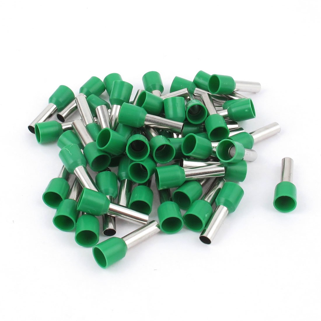 uxcell Wire Crimp Terminals Pre Insulated Ferrule with 50 Piece, E6012
