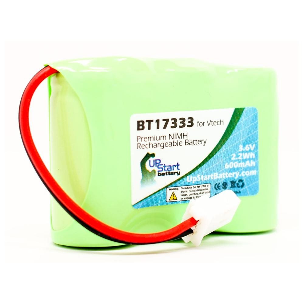 2X Pack - BT-17333 Battery for VTech CS5111, CS5121, CS5121-2, CS5111-2, CS5121-3, CS5211 Cordless Phones (600mAh, 3.6V, NI-MH)