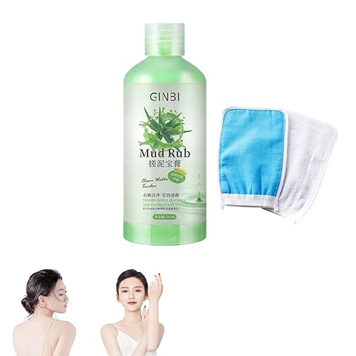 Mub Rub Skin, Mub Rub Exfoliante, Artefacto de frotamiento de barro - Frotar barro para la piel, exfoliante exfoliante de barro, gel exfoliante de