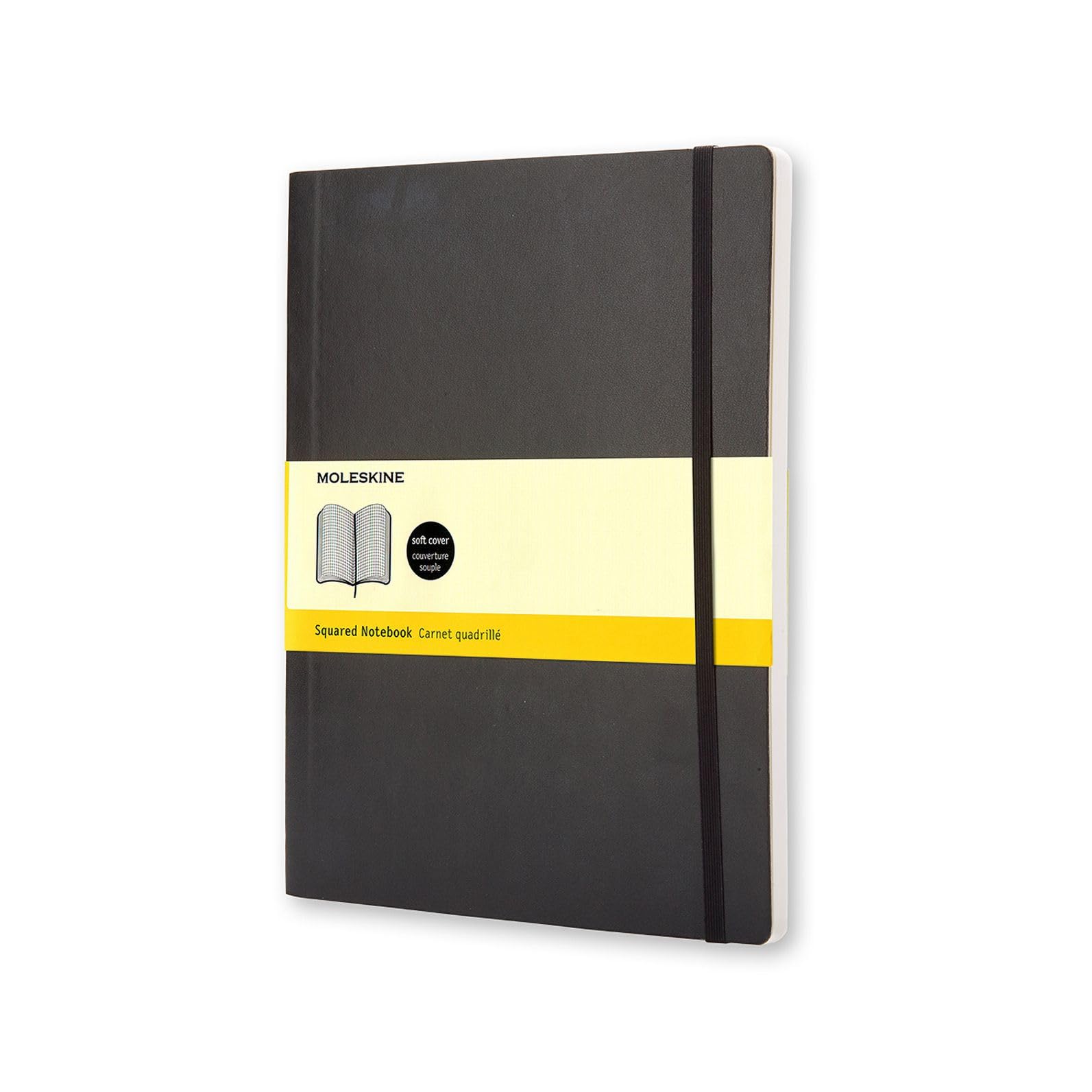 Photo 1 of MOLESKINE Carnet quadrillé - Très Grand Format - Couverture Souple Noire