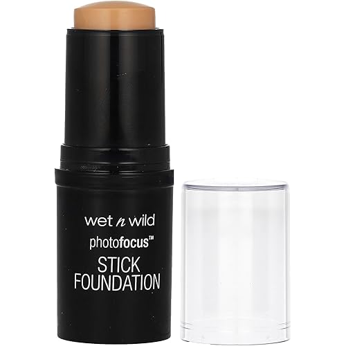 wet n wild Photo Focus Matte Foundation Stick Makeup, Classic Beige | Vegan & Cruelty-Free