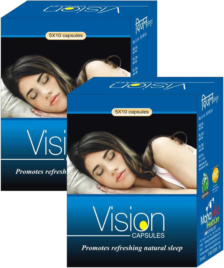 Mahaved Vision Capsules - 50 Capsules (Pack of 2)