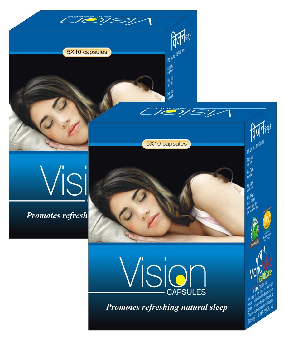 Mahaved Vision Capsules - 50 Capsules (Pack of 2)