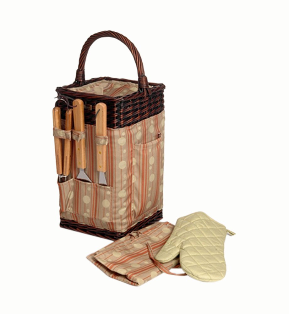 Picnic & Beyond Classique Willow BBQ Basket Pattern
