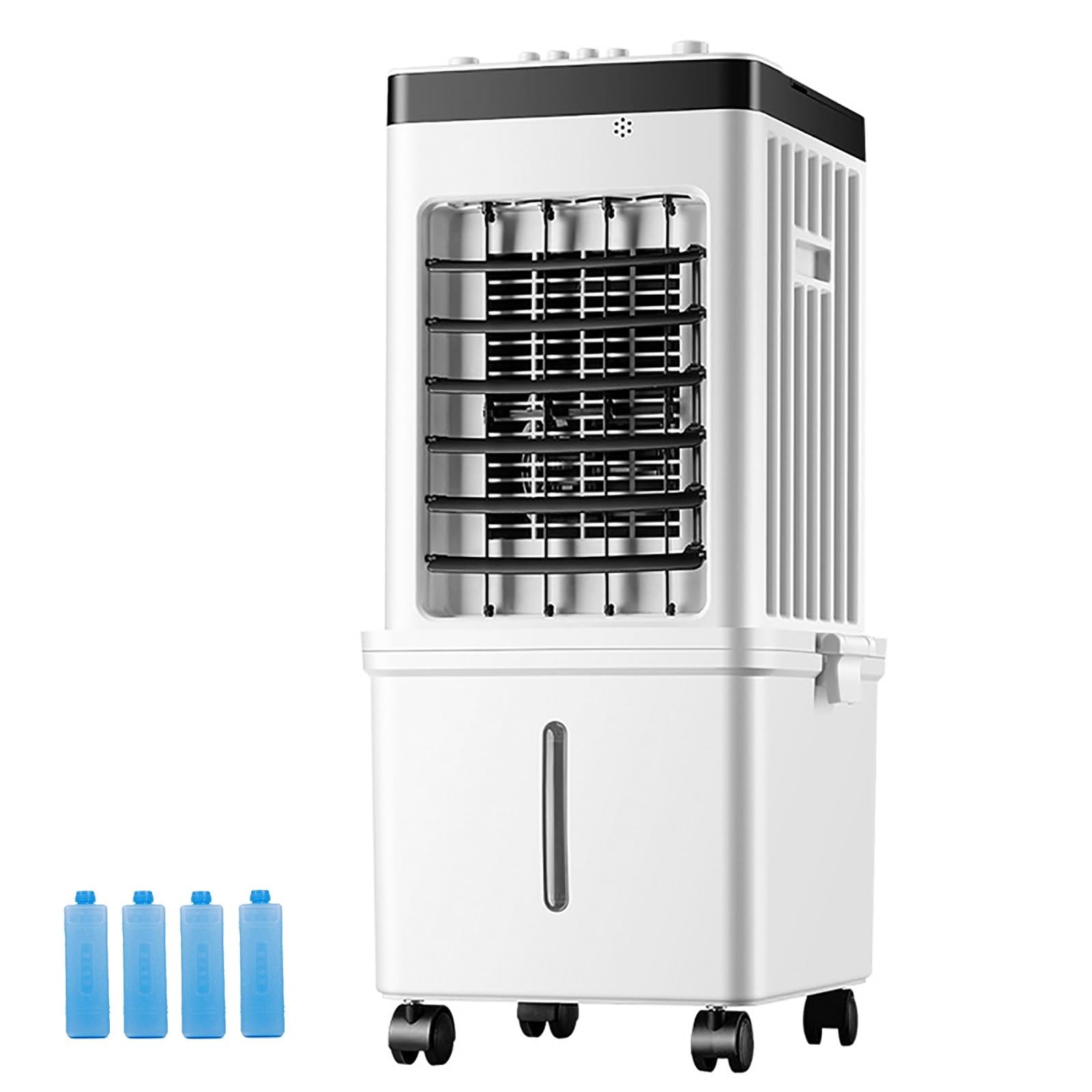 Evaporative Air Cooler, 15L Detachable Swamp Cooler, 120° Oscillation