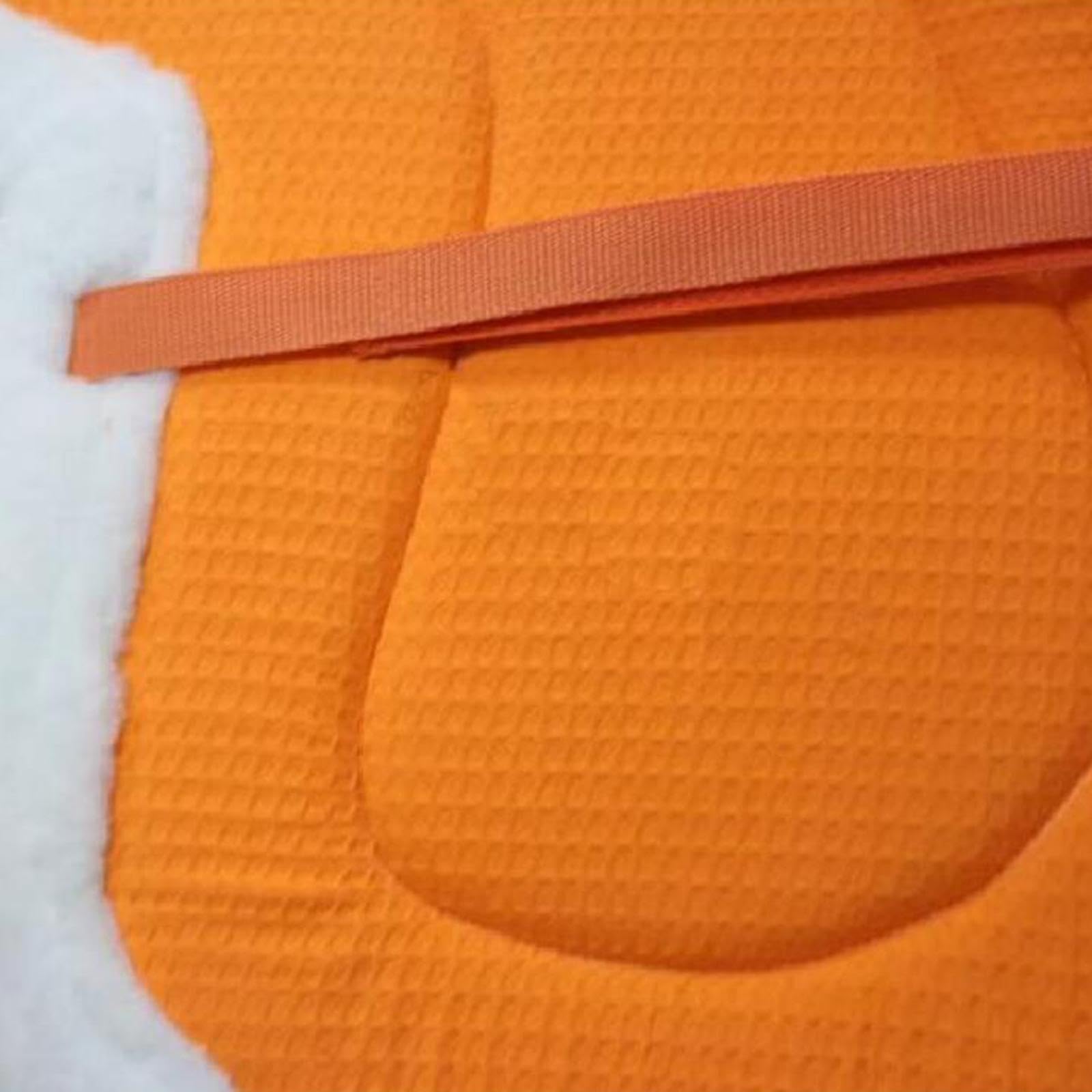 Almohadilla de Montar Caballo Silla Asiento Antideslizante Absorción Impactos Sherpa Lavable Resistente para Cabalgatas Ecuestres Saltos