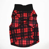 Vista 3 de Suéter para perro, suave chaleco de felpa con anillo para correa, chaqueta de invierno para perros pequeños, cachorros, gatos, Chihuahua, Yorkshire