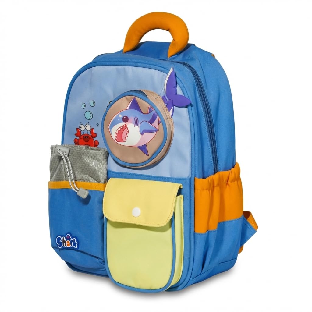 bubbajoy Cute Kids Backpack - Adjustable Straps, Lightweight, Perfect for Preschool, Daycare, and Travel Ages 2–8-picture-24