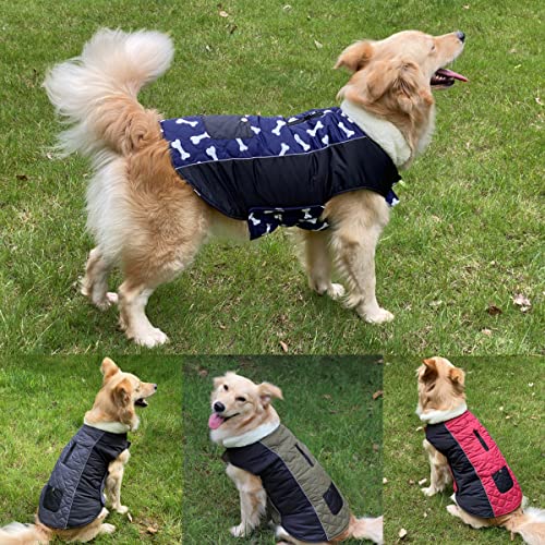 Etechydra Cappotto per cani Impermeabile Giacca