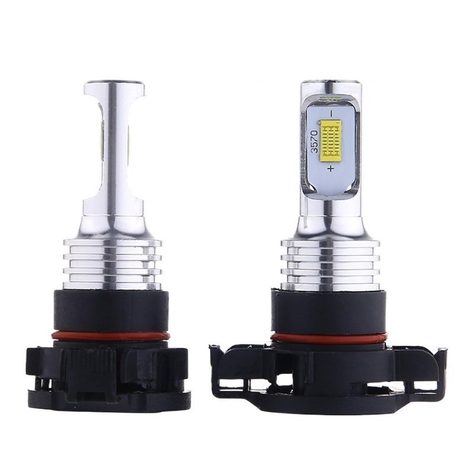 Światła drogowe Do JK JL 2010-2019 PSX24W 5202 | H16JP H16EU Biały Żółty Niebieski LED Żarówki Przeciwmgielne Do Jazdy(3000K Golden,H16(EU))