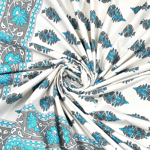 Image of Skin Friendly bedsheet Double Size Bed Cotton bedsheets for Double Size Bed, 1 Double Size bedsheet Cotton with Pillow Cover Set of 2 | 240 TC Soft Bed Sheet Double Size