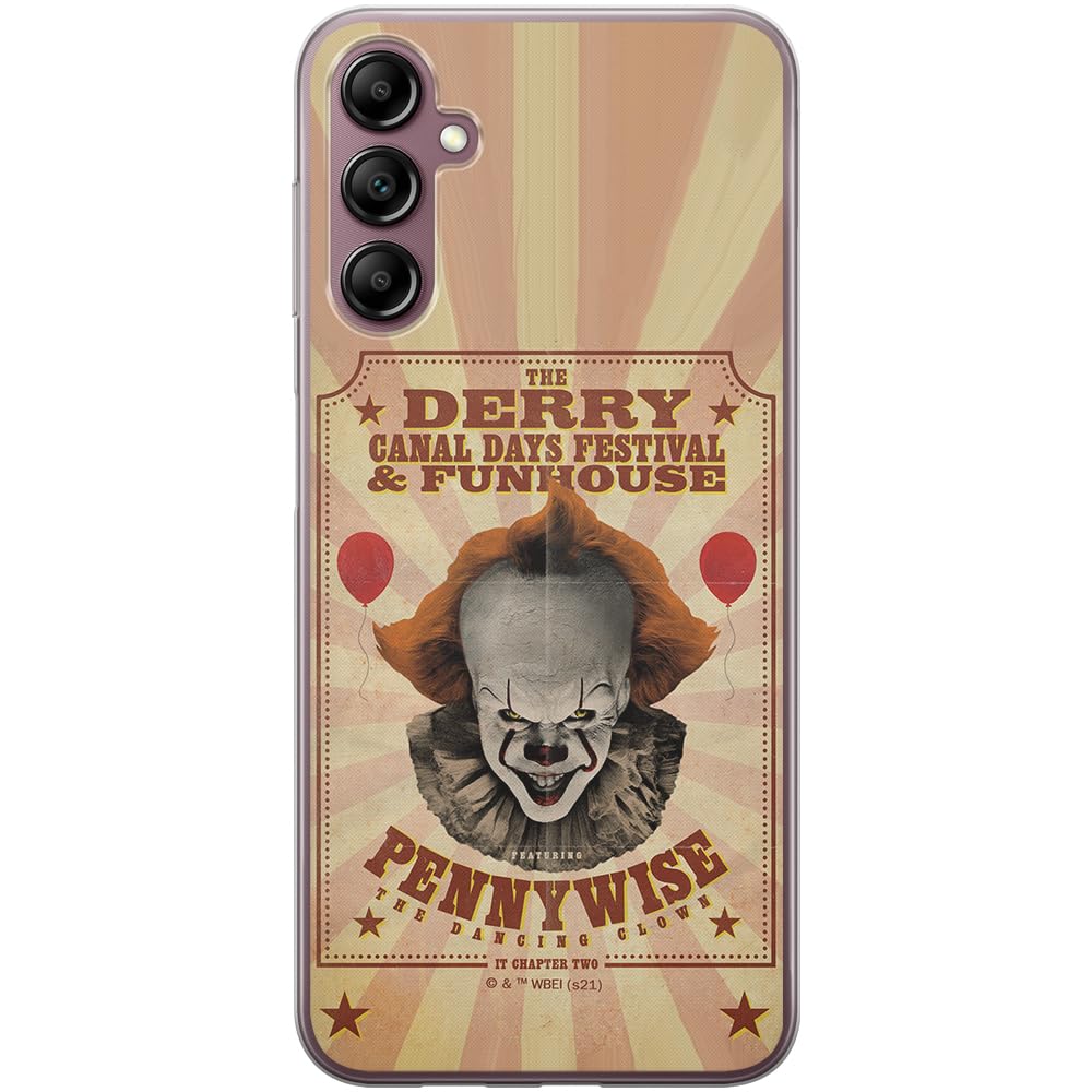 ERT GROUP mobile phone case for Samsung A14 4G/5G original and officially Licensed Horror pattern It 023 optimally adapted to the shape of the mobile phone, case made of TPU