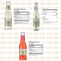 Vista 7 de Fever Tree - Cerveza de jengibre premium, cerveza de jengibre ligera y cerveza de jengibre naranja sanguina, 6.8 onzas líquidas, paquete de 24 por