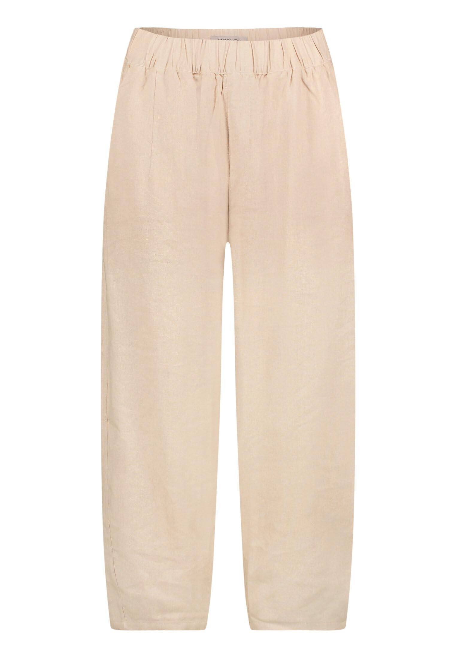 Cartoon Damen Leinenhose mit Gummizug