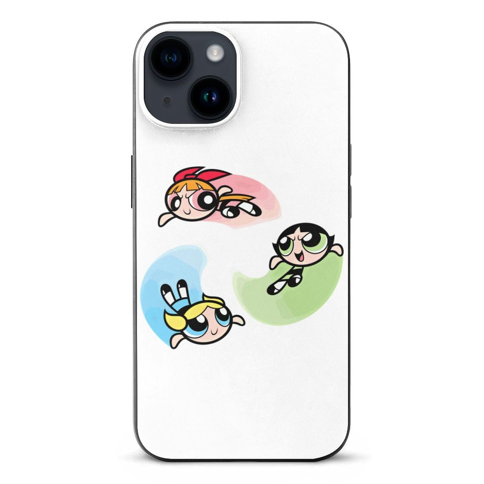 Amazon.co.jp: パワーパフガールズ いPhone15 Plusケース TPU 全