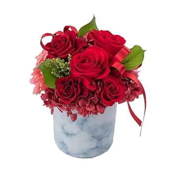 Amazon｜【公式日比谷花壇】プリザーブドフラワー