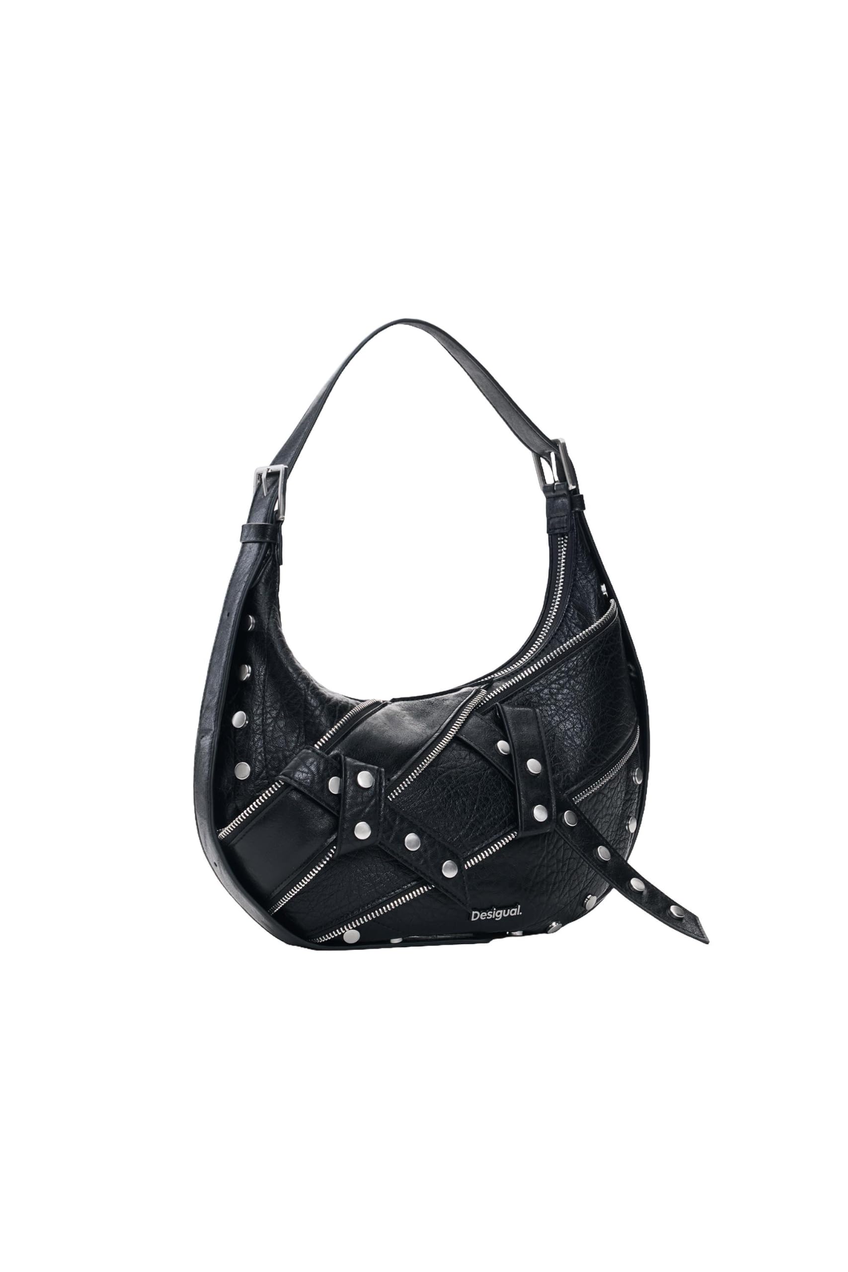 Desigual Bolso Mujer Negro One size
