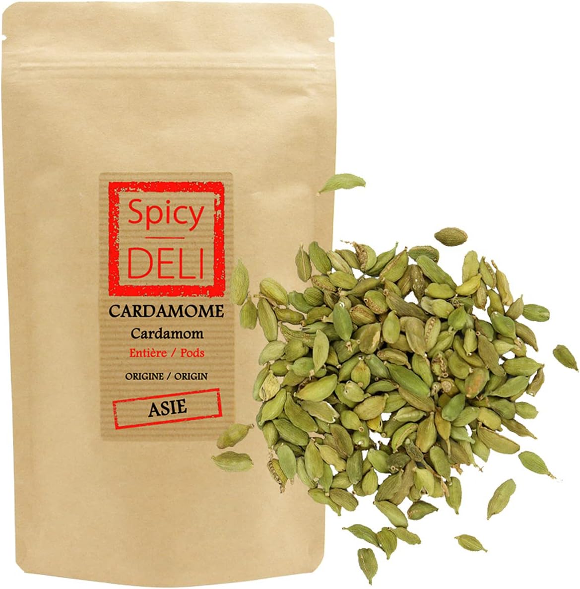 Cardamomo Verde Entero 100g