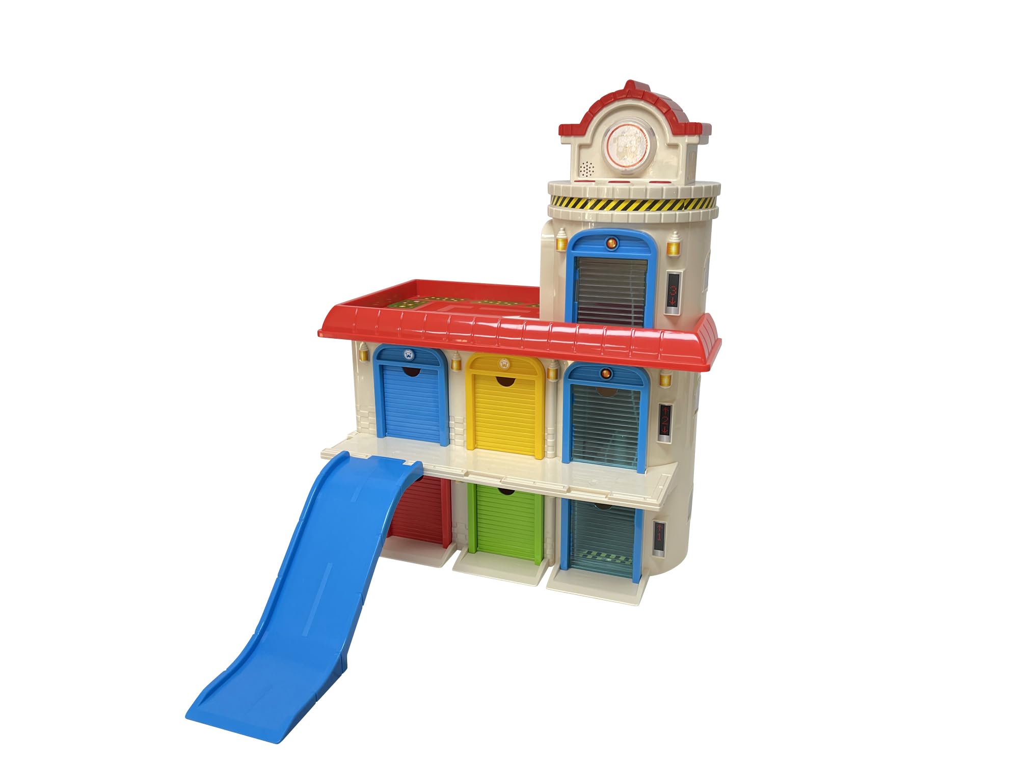 Amazon.com: Tayo The Little Bus The Elevator Central Garage Play