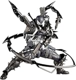 Kaiyodo Revoltech Amazing Yamaguchi Agent Venom Total Height Approx&period; 6&period;7 inches &lpar;170 mm&rpar;&comma; Non-Scale&comma; PVC & ABS&comma; Pre-Painted Action Figure