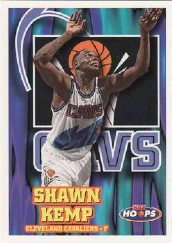 Amazon.com: 1997-98 NBA Hoops Series 2#224 Shawn Kemp Cleveland