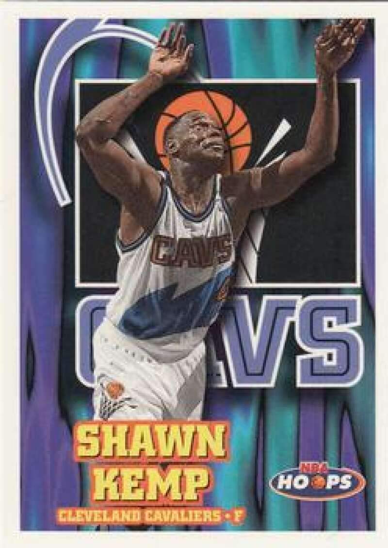 Amazon.com: 1997-98 NBA Hoops Series 2#224 Shawn Kemp Cleveland