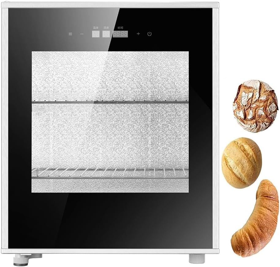 40L Bread Proofing Box (2-Layer Removable), Electric Dough Proofer Machine for Home Use, Large Size Inner Cavity, Adjustable Temperature +Timing,Automatic Humidity